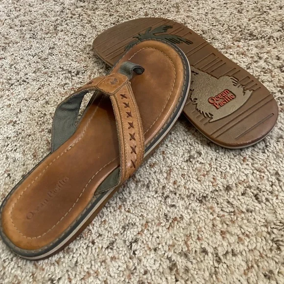 Ocean Pacific mens flip flops